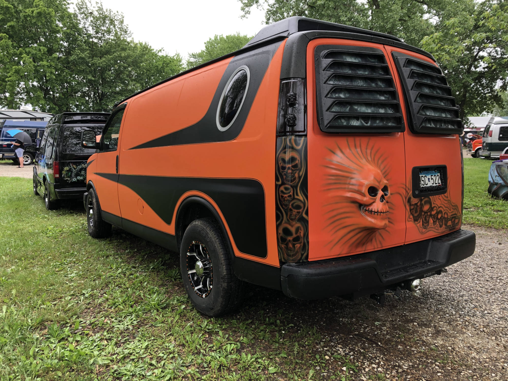 Mike & Suzy Phillips Panel Trucck - 3 Trails Vans